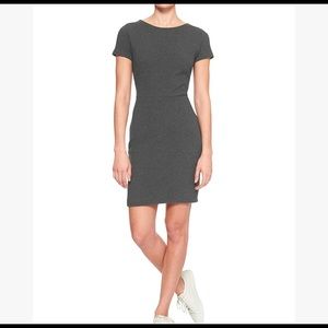 NWOT Banana Republic Scoop Back Sheath Dress